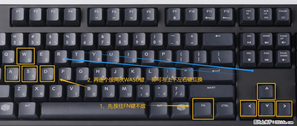 键盘，怎样把wasd键与上下左右方向键互换？ - 生活百科 - 三门峡生活社区 - 三门峡28生活网 smx.28life.net